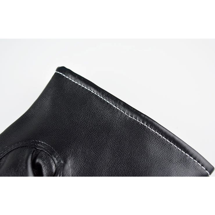 メンズ手袋 5本指 レザー調 | PlusNao | 詳細画像8 