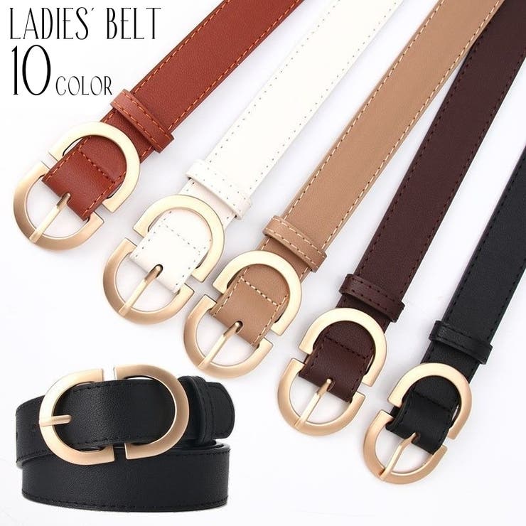 ベルト PUレザー レディース | PlusNao | 詳細画像1 