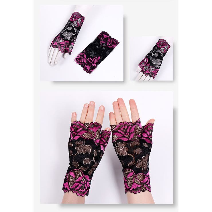 手袋 グローブ 指なし | PlusNao | 詳細画像2 