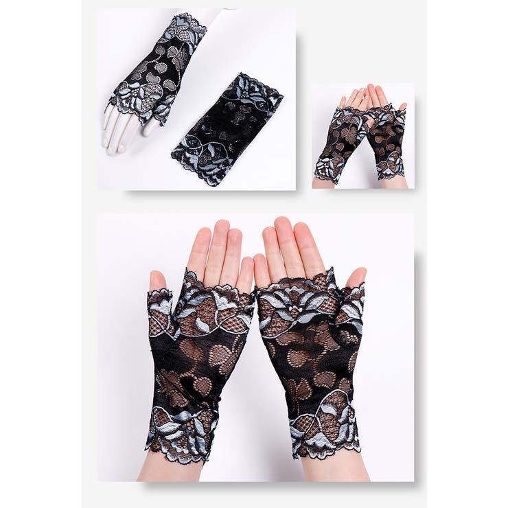 手袋 グローブ 指なし | PlusNao | 詳細画像8 