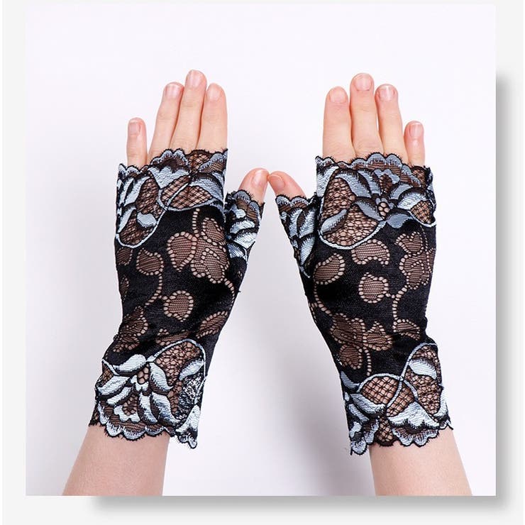 手袋 グローブ 指なし | PlusNao | 詳細画像9 