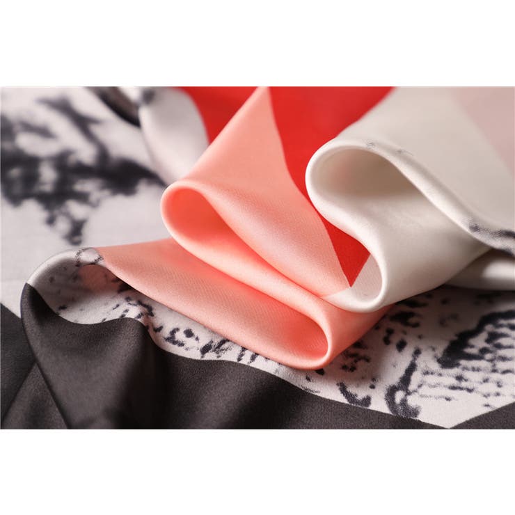 スカーフ プリントスカーフ 大判 | PlusNao | 詳細画像4 