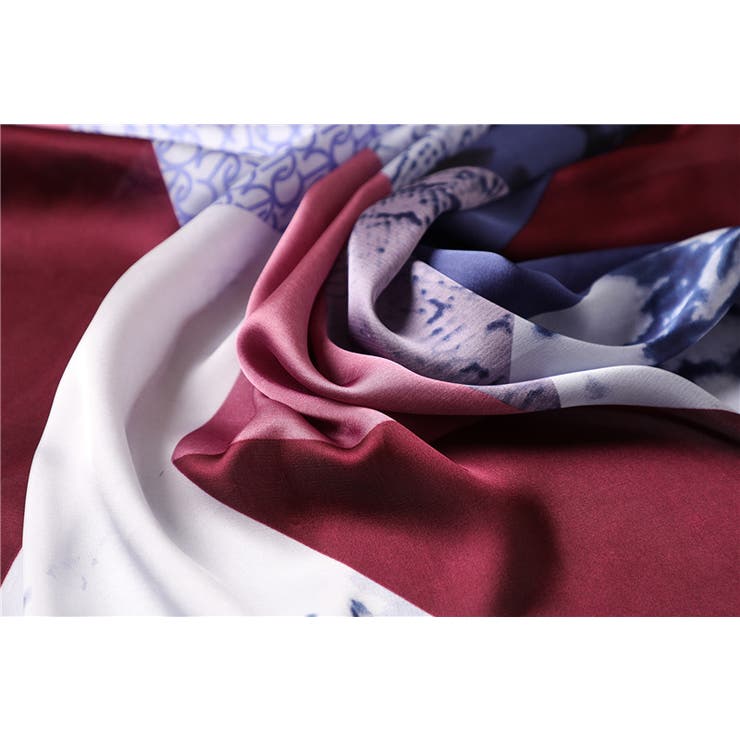 スカーフ プリントスカーフ 大判 | PlusNao | 詳細画像6 