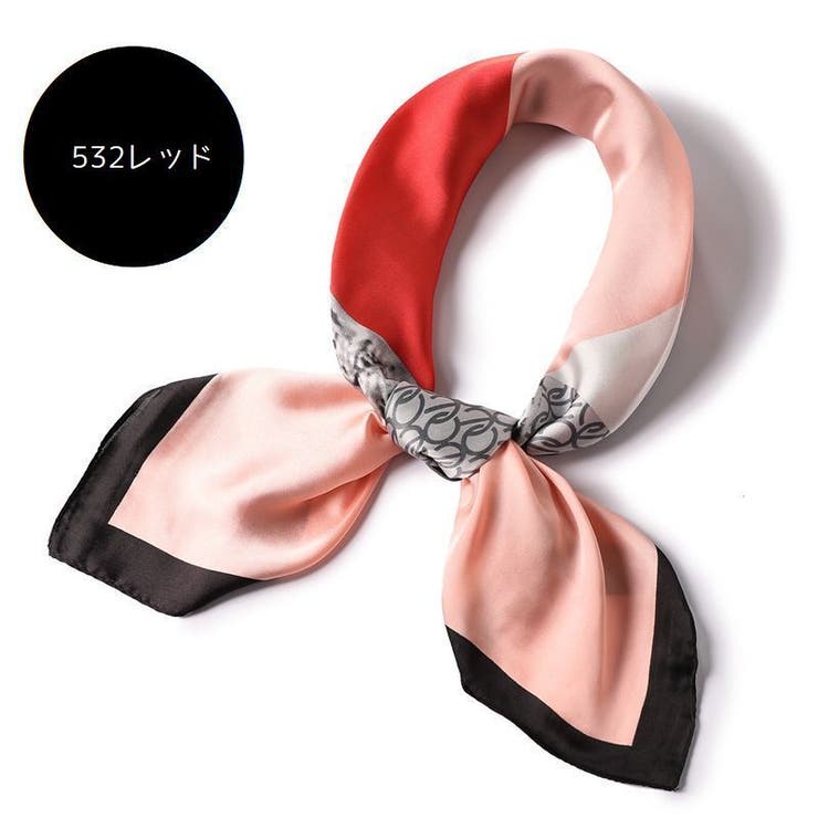 スカーフ プリントスカーフ 大判 | PlusNao | 詳細画像9 