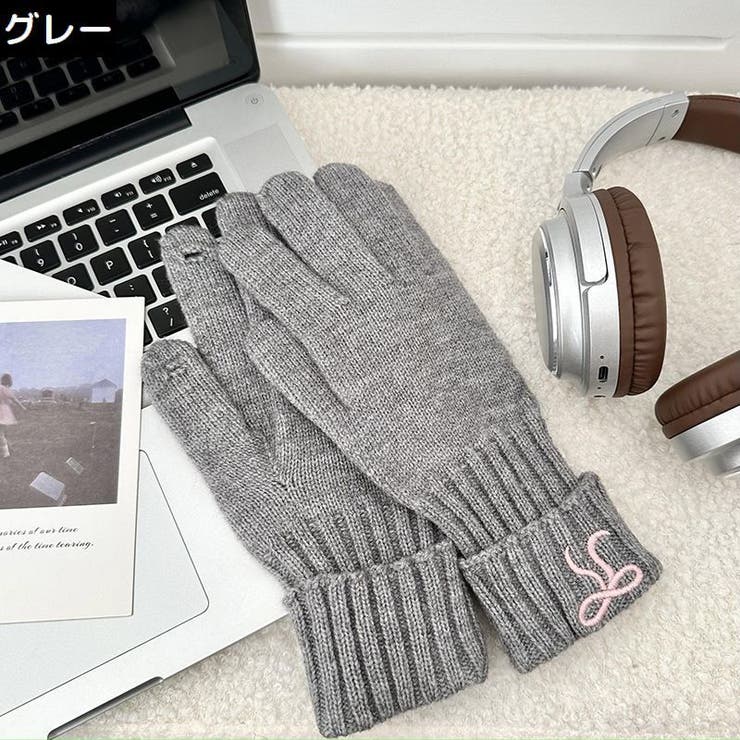 ニット手袋 グローブ レディース | PlusNao | 詳細画像10 
