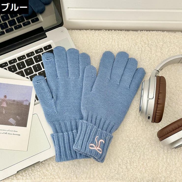 ニット手袋 グローブ レディース | PlusNao | 詳細画像12 