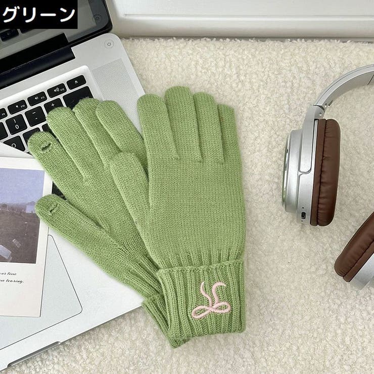 ニット手袋 グローブ レディース | PlusNao | 詳細画像13 