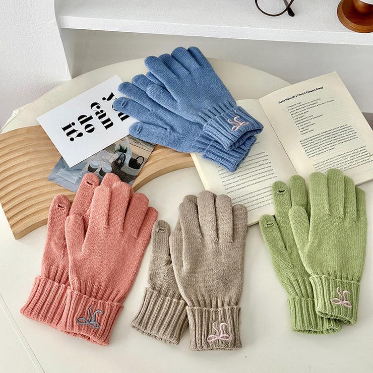 ニット手袋 グローブ レディース | PlusNao | 詳細画像2 