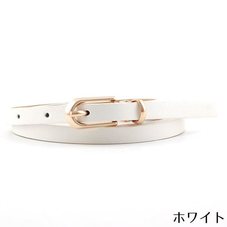 細ベルト レディース レザー調 | PlusNao | 詳細画像14 