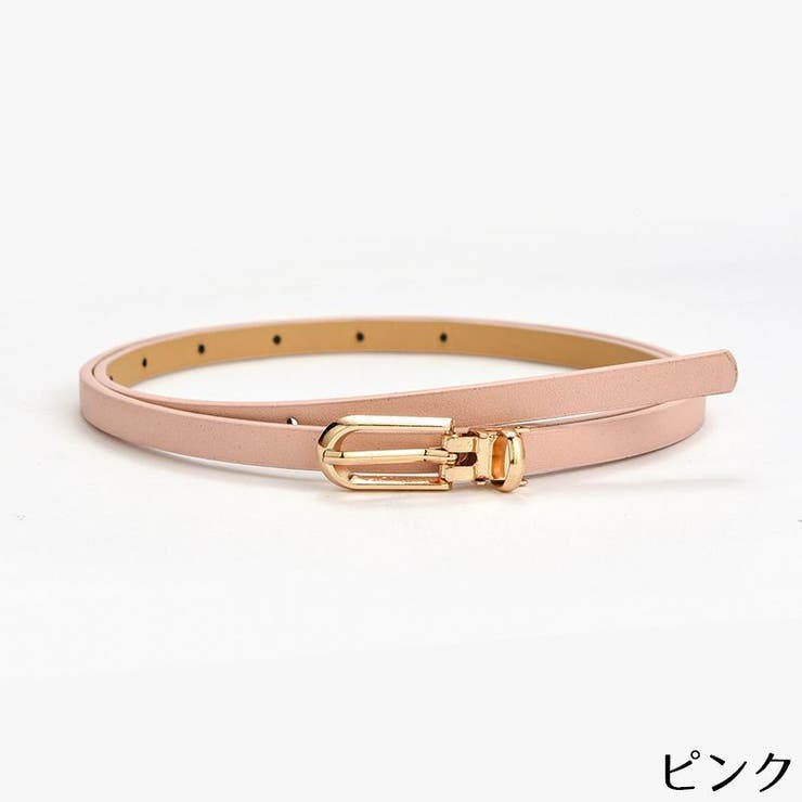 細ベルト レディース レザー調 | PlusNao | 詳細画像15 