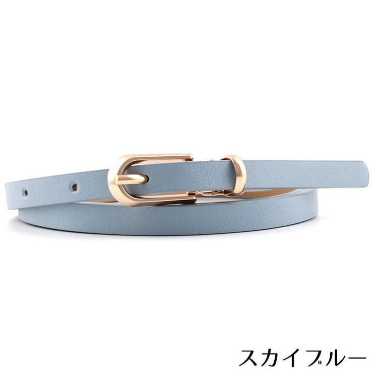 細ベルト レディース レザー調 | PlusNao | 詳細画像18 