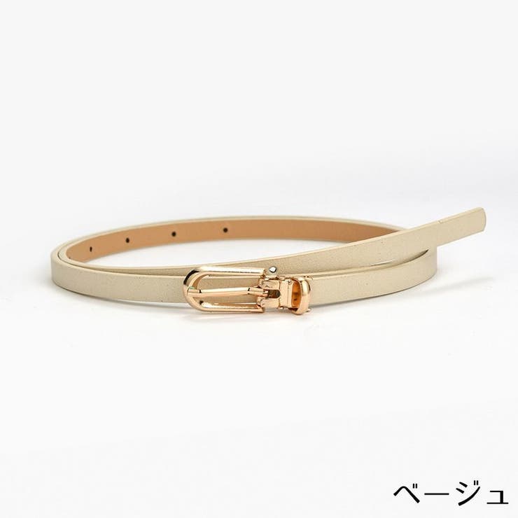 細ベルト レディース レザー調 | PlusNao | 詳細画像19 