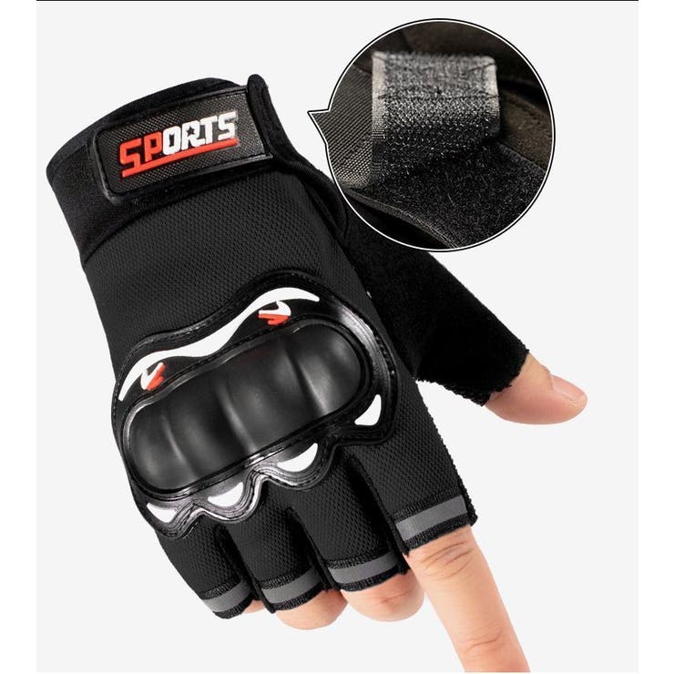 サイクルグローブ 手袋 半指 | PlusNao | 詳細画像2 