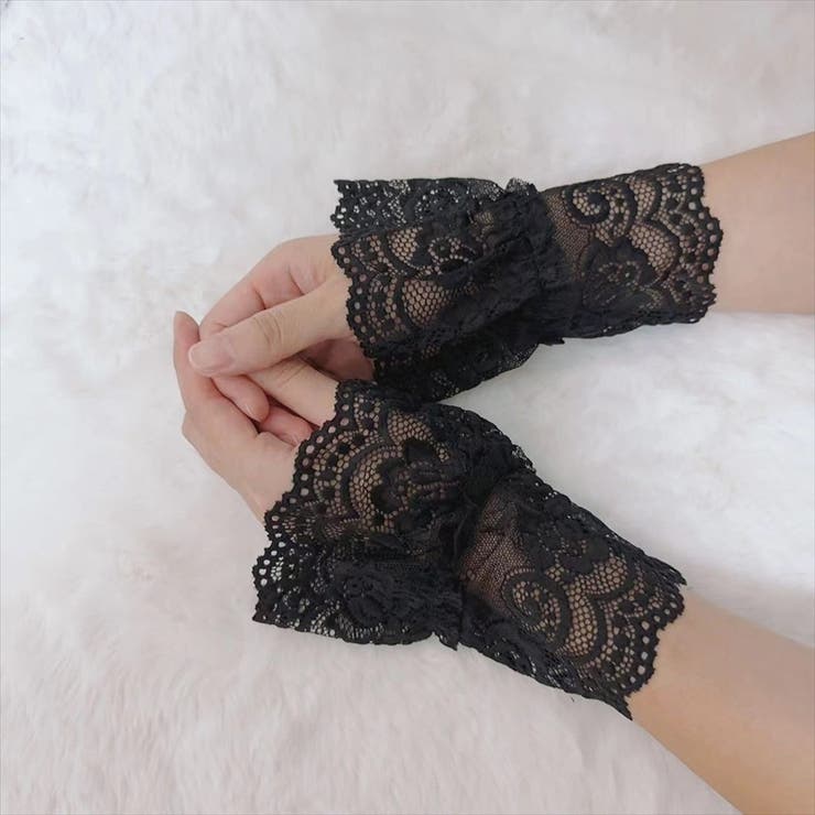 レース手袋 レースグローブ 指なし | PlusNao | 詳細画像6 