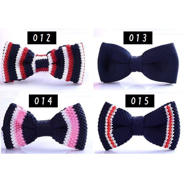 蝶ネクタイ ニットタイ ニットボウタイ | PlusNao | 詳細画像18 