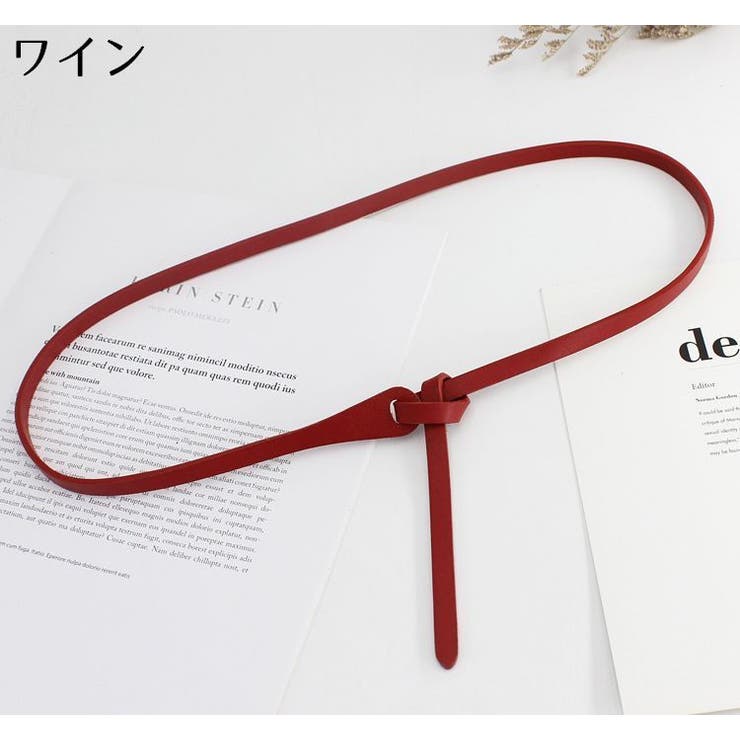 タイベルト レディース レザー調 | PlusNao | 詳細画像10 