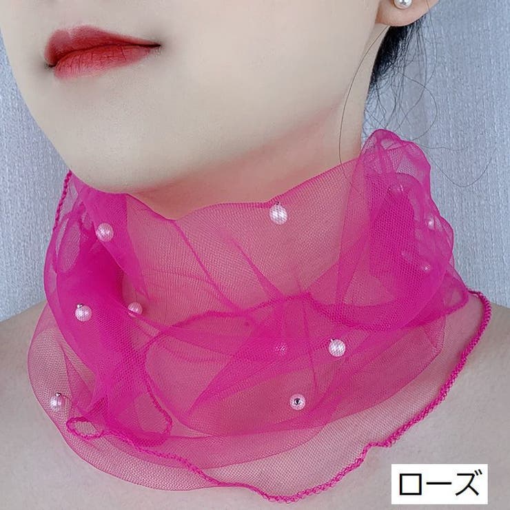 スカーフ ネックカバー レース | PlusNao | 詳細画像5 