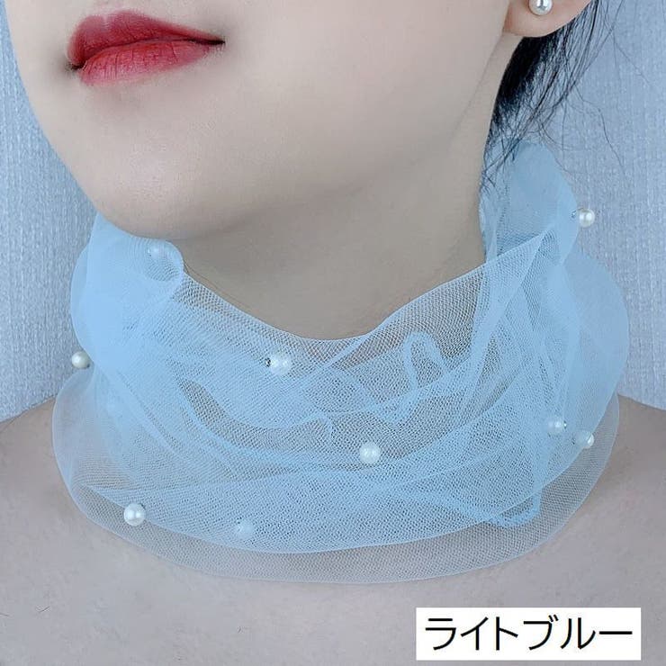 スカーフ ネックカバー レース | PlusNao | 詳細画像6 