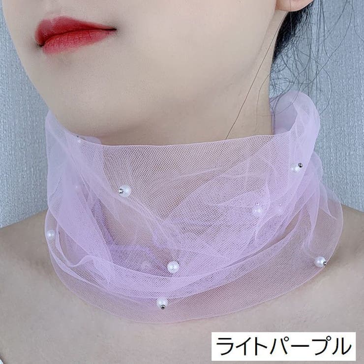 スカーフ ネックカバー レース | PlusNao | 詳細画像8 