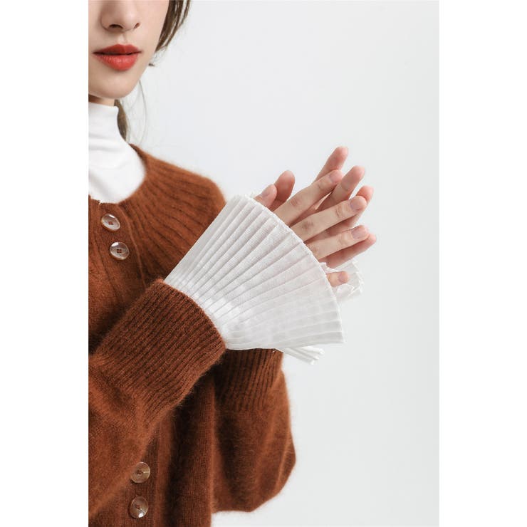 付け袖 プリーツカフス レディース | PlusNao | 詳細画像3 