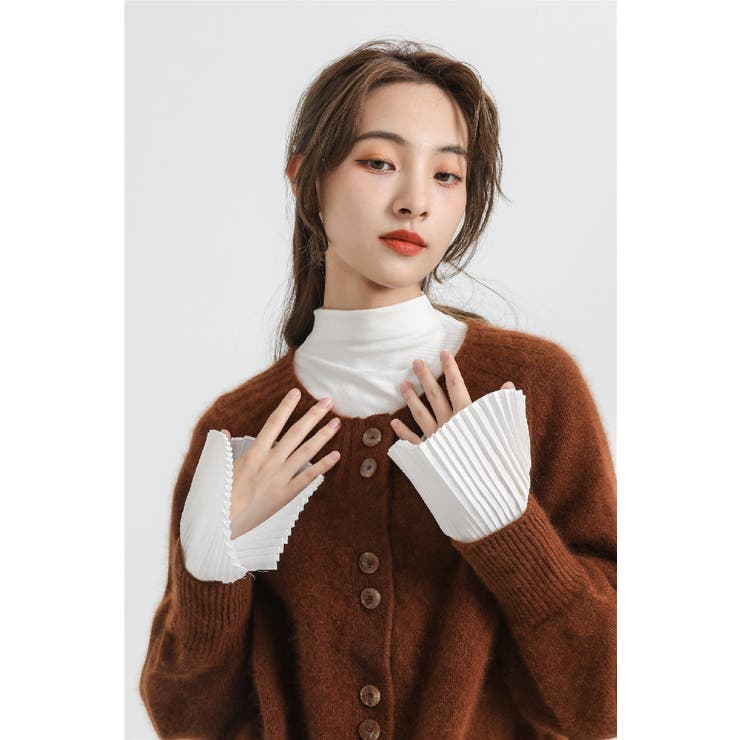 付け袖 プリーツカフス レディース | PlusNao | 詳細画像6 