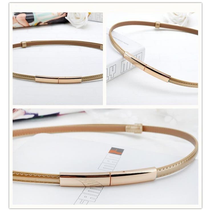 ドレスベルト ワンピースベルト ウエストベルト | PlusNao | 詳細画像6 