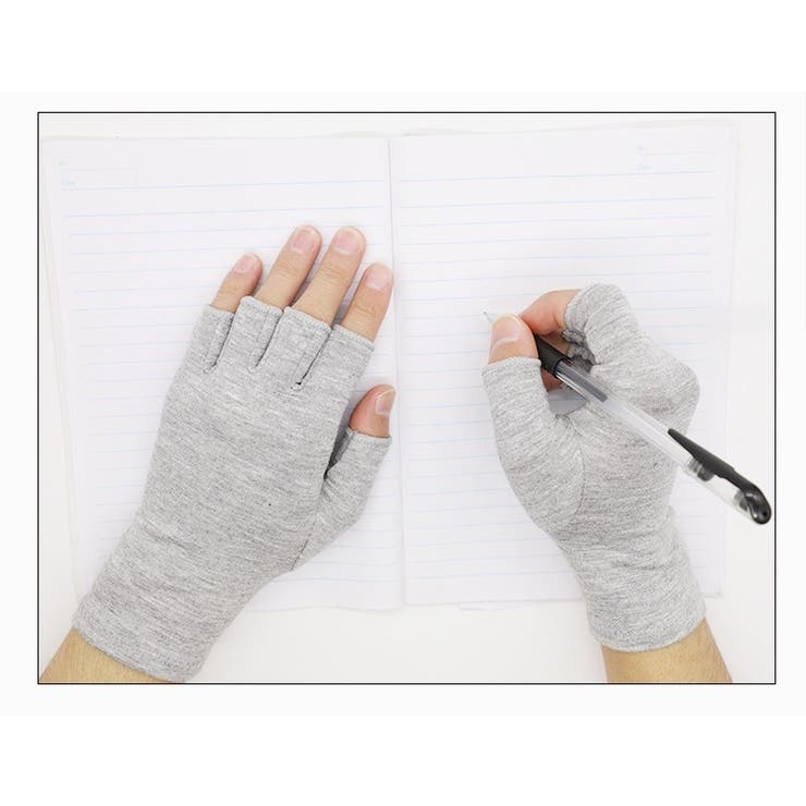 手袋 指無し手袋 指なし | PlusNao | 詳細画像5 