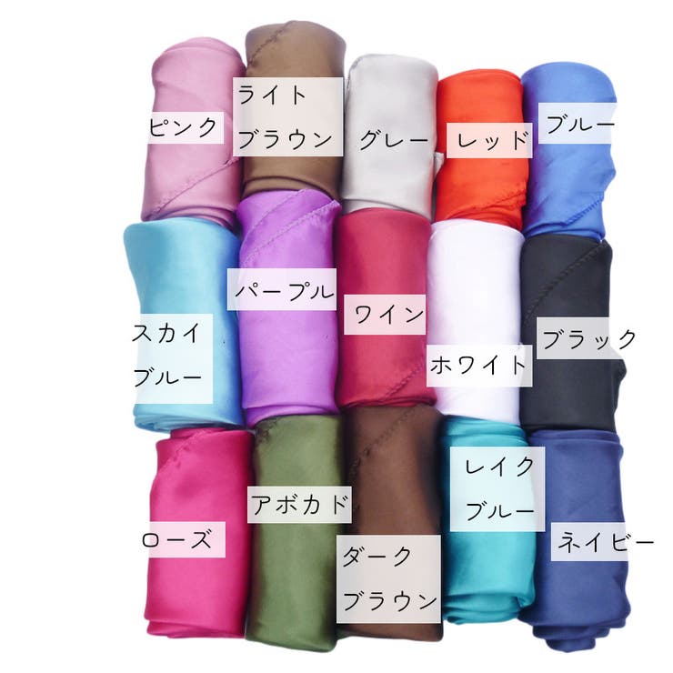 スカーフ アクセサリー ブラック | PlusNao | 詳細画像9 