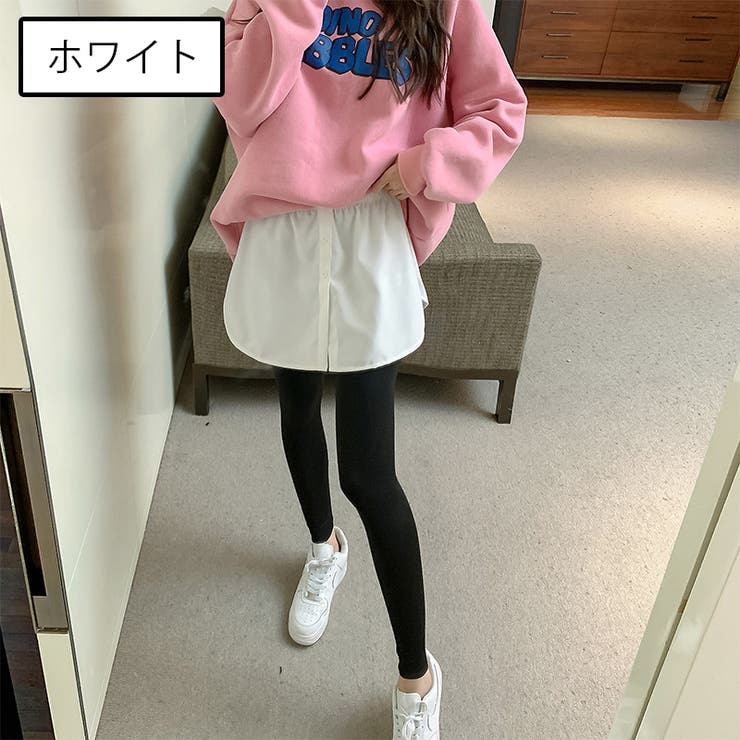 付け裾 つけ裾 フェイクレイヤードシャツ | PlusNao | 詳細画像10 