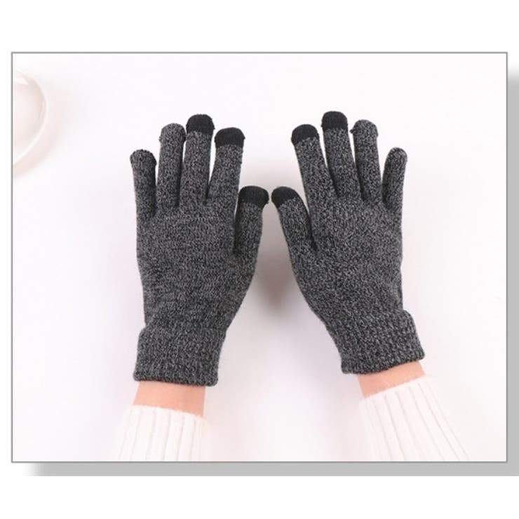 手袋 スマホ対応 5本指 | PlusNao | 詳細画像7 