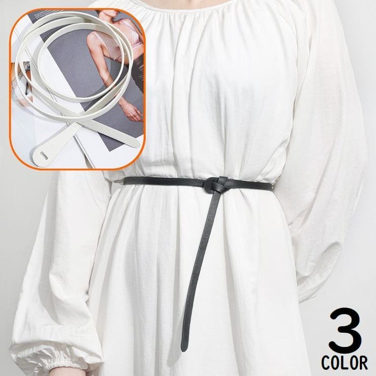 タイベルト レディース レザー調 | PlusNao | 詳細画像1