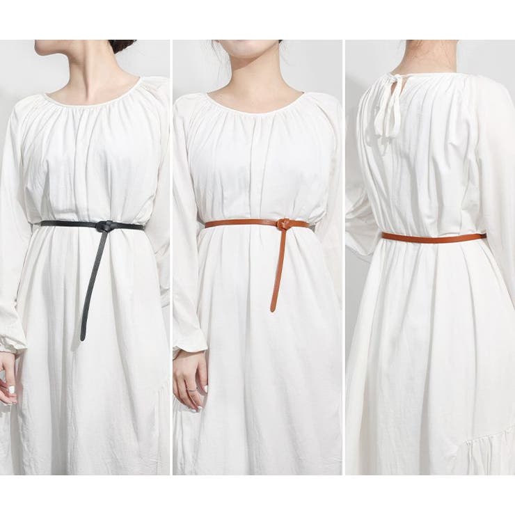 タイベルト レディース レザー調 | PlusNao | 詳細画像2