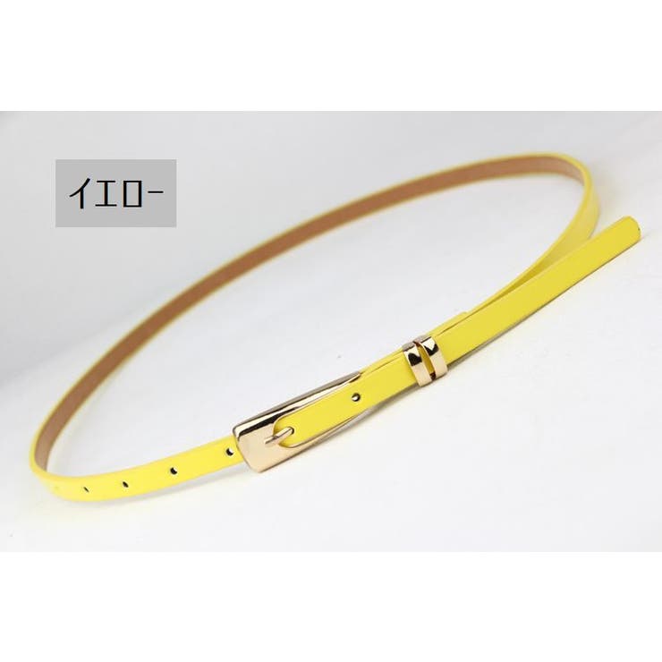 細ベルト ベルト カラーベルト | PlusNao | 詳細画像4 