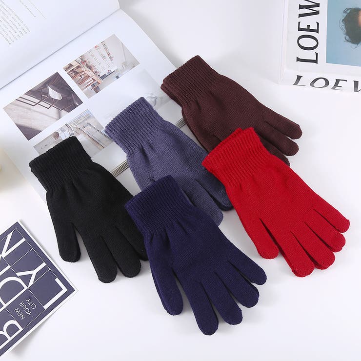 手袋 ニットグローブ レディース | PlusNao | 詳細画像8 