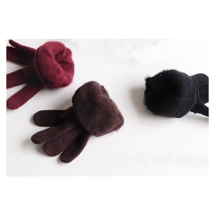 手袋 ニットグローブ レディース | PlusNao | 詳細画像9 