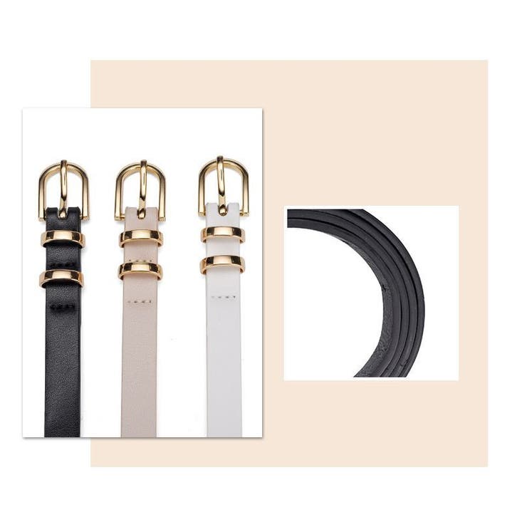 細ベルト ベルト レディース | PlusNao | 詳細画像6 