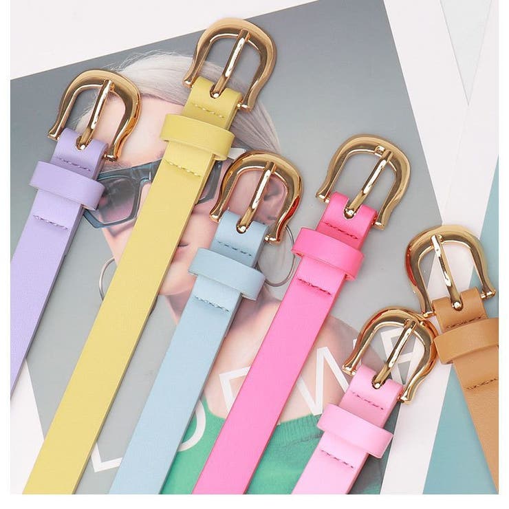 細ベルト ベルト カラーベルト | PlusNao | 詳細画像4 