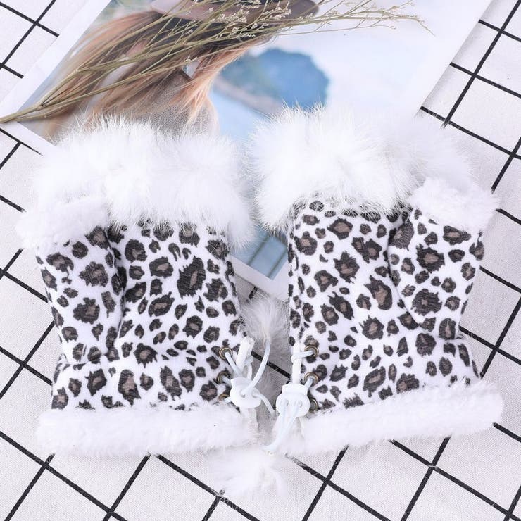 指なしミトン 手袋 フィンガーレス[品番：FQ000108349]｜PlusNao