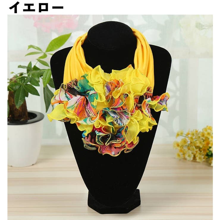 スカーフ ヘアバンド ヘアゴム | PlusNao | 詳細画像4 