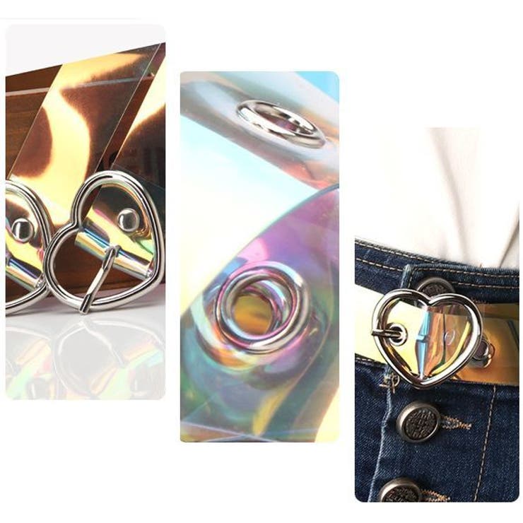 クリアベルト オーロラカラー レディース | PlusNao | 詳細画像9 