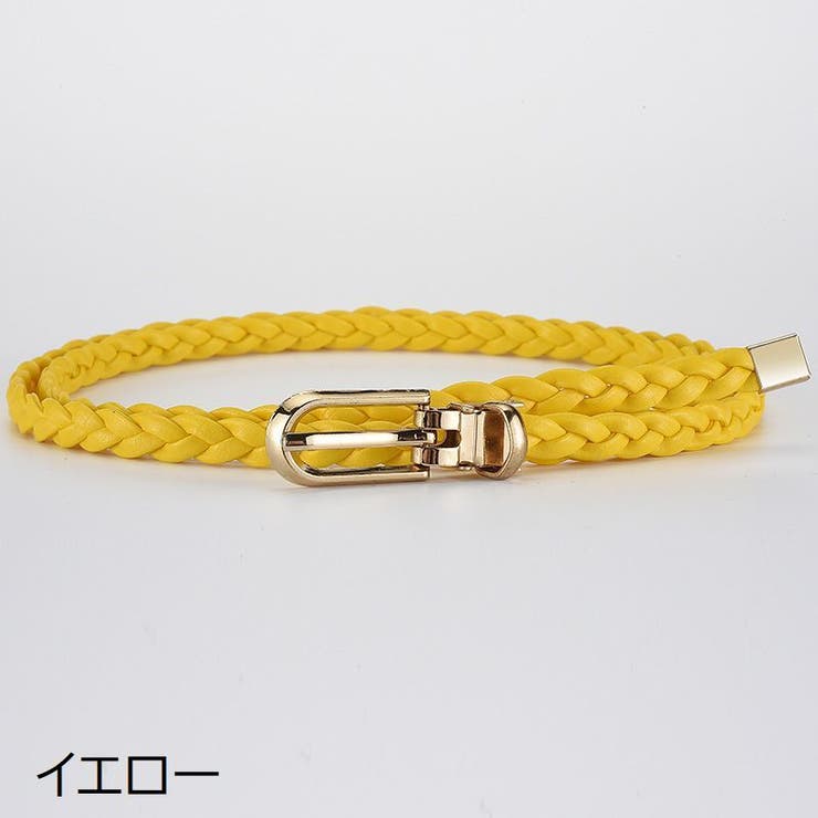 細ベルト 編み込み レディース | PlusNao | 詳細画像12