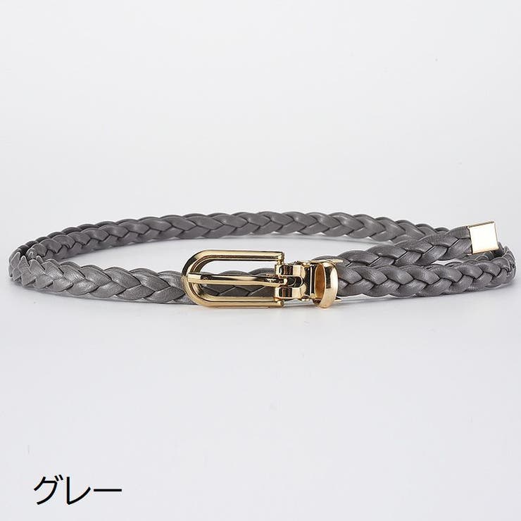 細ベルト 編み込み レディース | PlusNao | 詳細画像13