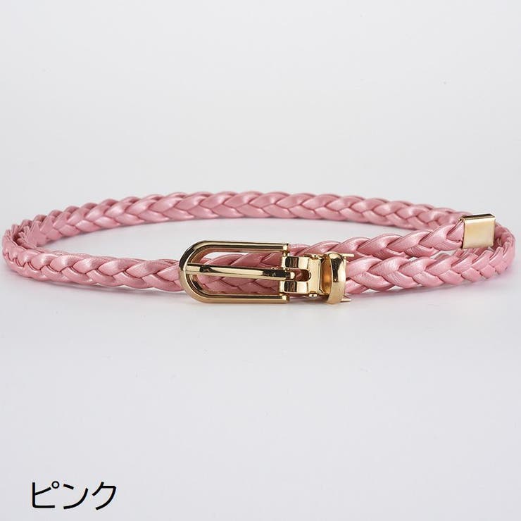 細ベルト 編み込み レディース | PlusNao | 詳細画像14