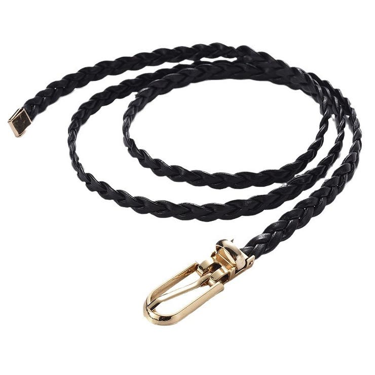 細ベルト 編み込み レディース | PlusNao | 詳細画像2