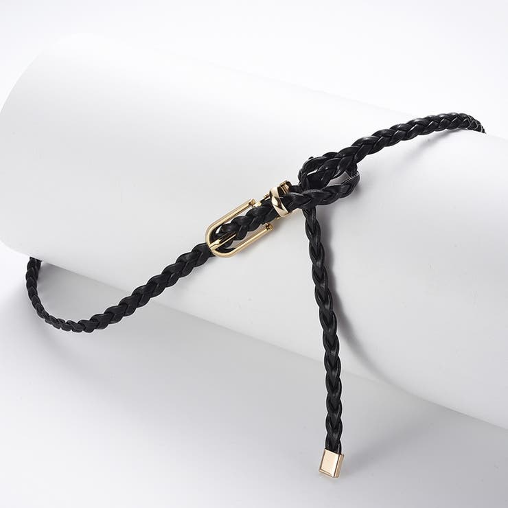 細ベルト 編み込み レディース | PlusNao | 詳細画像3