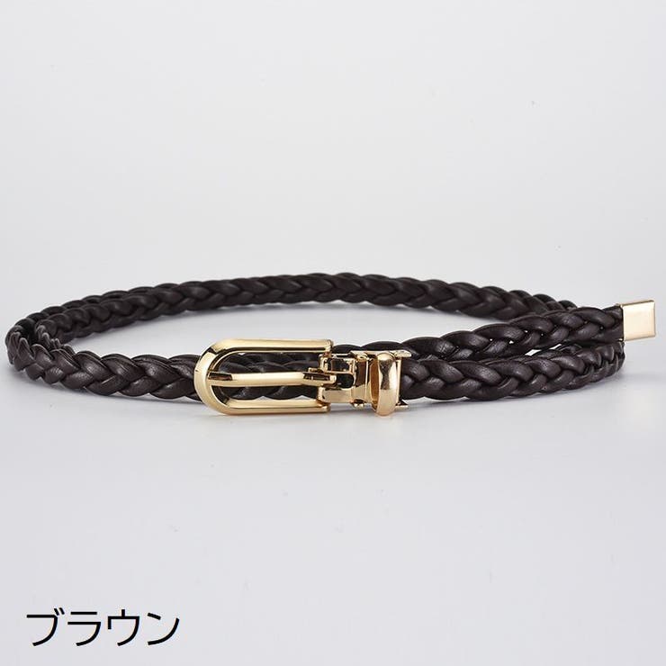 細ベルト 編み込み レディース | PlusNao | 詳細画像8