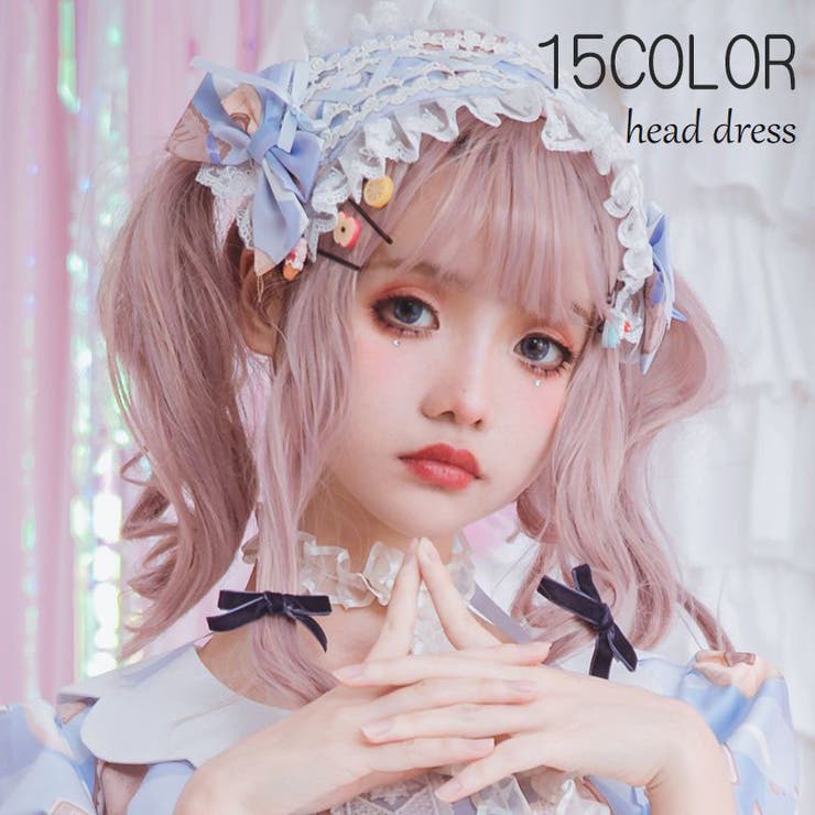 ヘッドドレス ヘッドアクセサリー ロリータ[品番：FQ000129465