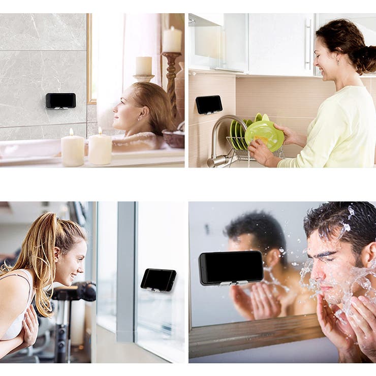 スマホホルダー 壁掛け スマホスタンド | PlusNao | 詳細画像2 