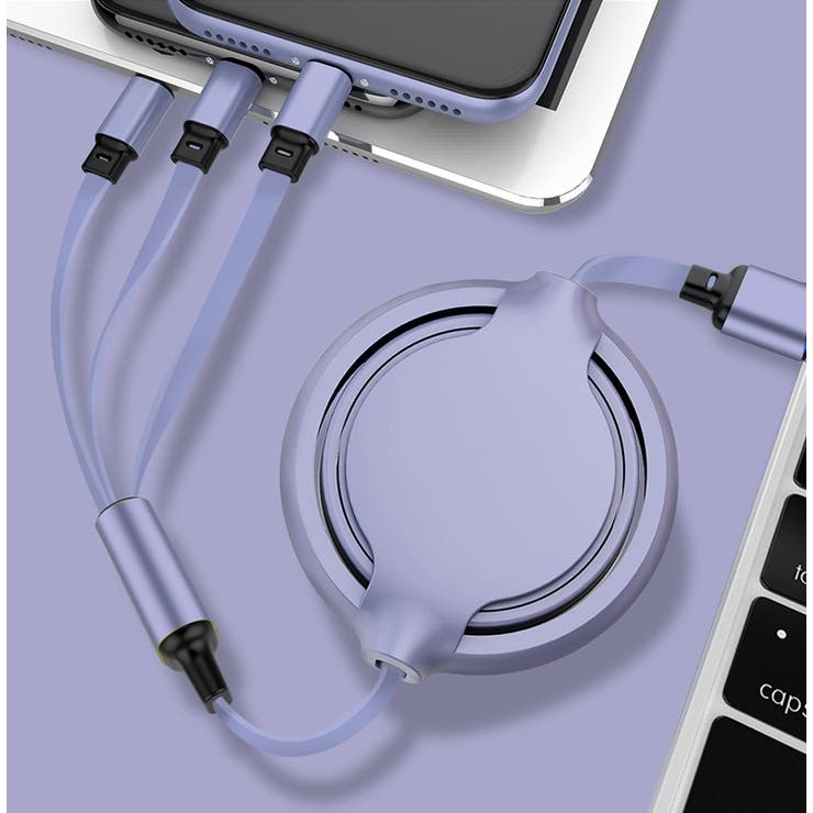 USB充電ケーブル 充電コード マルチケーブル | PlusNao | 詳細画像5 