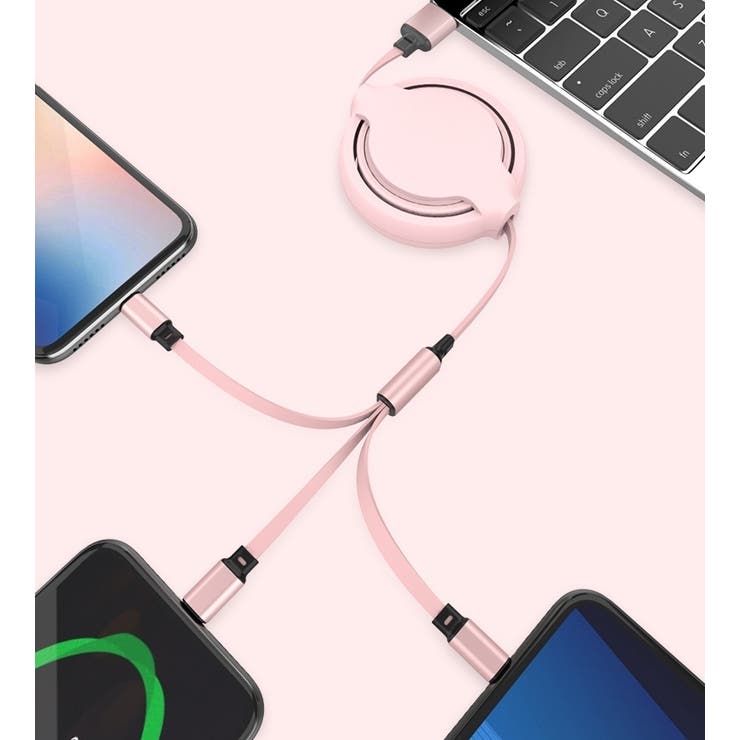USB充電ケーブル 充電コード マルチケーブル | PlusNao | 詳細画像7 